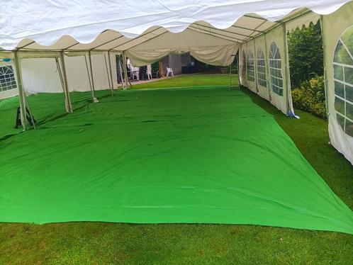 Tapijt voor tent 4m x 6m- tenttapijt, Hobby en Vrije tijd, Feestartikelen, Gebruikt, Feestartikel, Ophalen