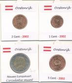 Oostenrijk - 2 €uro -  5 - 2 - 1 cent, Verzenden, Oostenrijk, 2 euro, Setje