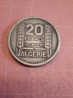 ALGÉRIE FRANÇAISE 20 Francs 1949, Timbres & Monnaies, Monnaies | Afrique, Enlèvement ou Envoi, Autres pays, Monnaie en vrac