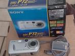[PACK COMPLET] Sony Cyber-shot DSC-P72 - État Neuf avec Boît, Audio, Tv en Foto, Fotocamera's Digitaal, Ophalen, Sony
