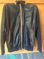 Paul & shark lederen blouson, Ophalen, Maat 52/54 (L), Blauw, Nieuw