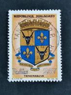 Madagascar 1963 - wapenschild, Ophalen of Verzenden, Gestempeld