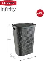 wasmand, 60 liter | met deksel | Nieuw | GRATIS LEVERING, Neuf, -, -, Autres types