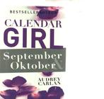 Calendar girl September Oktober Audrey Carlan 215 blz, Ophalen of Verzenden