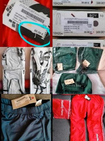 ✓Lot ≈ 500 Vêtements HOCKEY PLANET (HOCKEY s/ GAZON) NEUFS beschikbaar voor biedingen