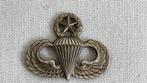 WW2 Us airborne wings Master Jump original, Ophalen of Verzenden, Luchtmacht, Embleem of Badge