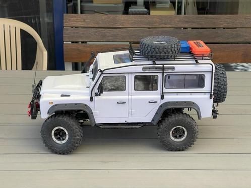 Traxxas TRX 4 Defender, Hobby en Vrije tijd, Modelbouw | Radiografisch | Auto's, Gebruikt, Auto offroad, Elektro, Schaal 1:10