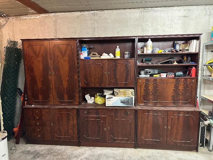 Gratis notelaar wandkast, Huis en Inrichting, Kasten | Overige, Gebruikt, Ophalen