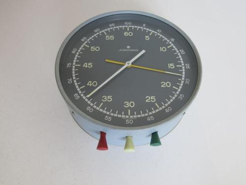 Vintage mechanische Junghans wand chronometer Timer ca 1960, Antiek en Kunst, Antiek | Klokken, Ophalen of Verzenden