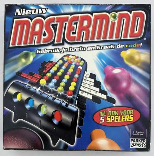 Mastermind Master Mind 2-5 spelers gezelschapsspel compleet, Hobby en Vrije tijd, Gezelschapsspellen | Bordspellen, Zo goed als nieuw