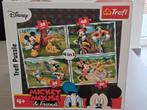 Disney Mickey Mouse puzzel 4 in 1, Comme neuf, Plus de 50 pièces, 4 à 6 ans, Enlèvement ou Envoi