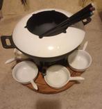 Fondueset van Bourguignonne of Chinees, Ophalen, Nieuw, Gietijzer, Wok