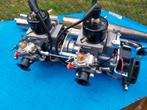 Moteur en ligne QJ 26cc x2 bateau rc