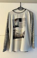 Zara grijze pull met fotoprint, Zara, Maat 46/48 (XL) of groter, Ophalen of Verzenden, Zo goed als nieuw