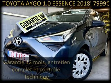 TOYOTA AYGO 1.0 ESSENCE ‼️GARANTIE 1 AN CTOK‼️ beschikbaar voor biedingen