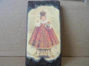Icoon Kindje Jezus van Praag icoon icoontje 5x9cm Tsjechië beschikbaar voor biedingen