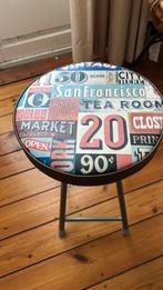 Tabouret vintage pliable, Maison & Meubles, Enlèvement, Comme neuf