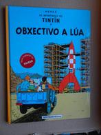 BD Tintin - Objectif Lune (en Gallego), Collections, Enlèvement ou Envoi, Tintin, Comme neuf, Livre ou Jeu