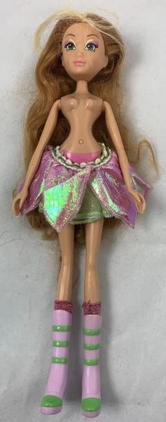 Mattel Winx Club Pixie Magic Flora feeënpop pop 2005, Verzamelen, Poppen, Zo goed als nieuw, Pop, Verzenden