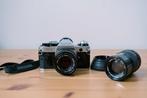 Canon AE-1 Program + 50mm f/1.8 + 135mm f/3.5, Ophalen