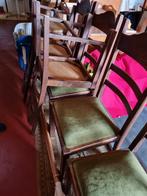 6 mooie vintage stoelen in perfecte staat  Kerkstoel kwalite, Ophalen of Verzenden