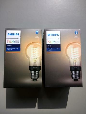 2 Philips HUEW XW LED lampen met bluetooth functie beschikbaar voor biedingen