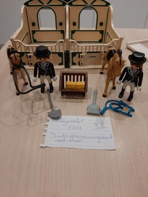 playmobil paardenstal, Kinderen en Baby's, Speelgoed | Playmobil, Zo goed als nieuw, Ophalen of Verzenden