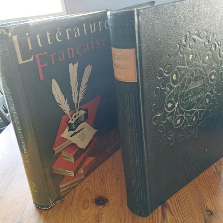 Dictionnaire littérature française 2 tomes, Larousse 1948, Boeken, Woordenboeken, Gelezen, Frans, Ophalen of Verzenden