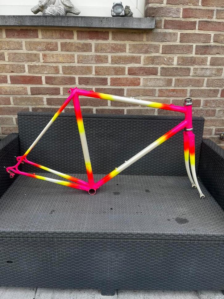 Flandria racefiets frame, Fietsen en Brommers, Fietsonderdelen, Racefiets, Frame, Ophalen