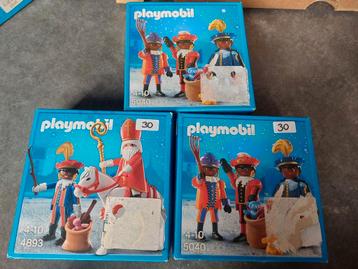 Playmobil sinterklaas 3 dozen nieuw beschikbaar voor biedingen