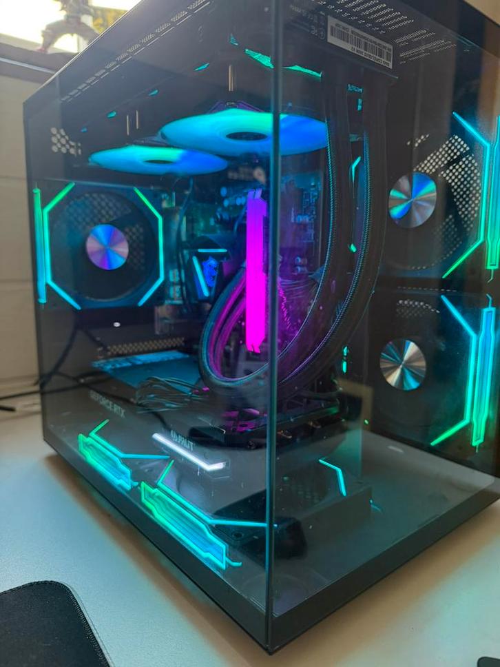Pc gamer banger flow up ( 4060 ti), Computers en Software, Desktop Pc's, Zo goed als nieuw, SSD, 16 GB, Gaming, Virtual Reality