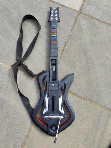 Vintage Nintendo Wii guitar Hero gitaar