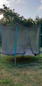 Degelijke trampoline 3m65, Gebruikt, Ophalen