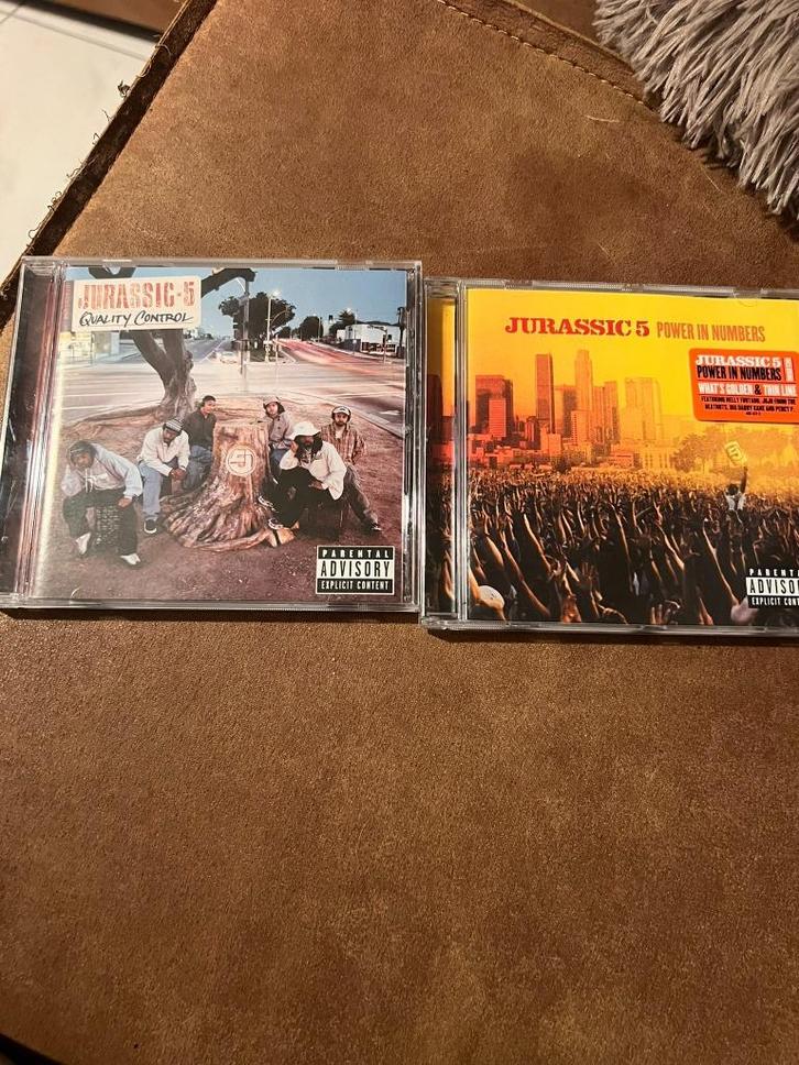 2 CD's van Jurassic 5: Quality Control (2000) & Power in Num, Cd's en Dvd's, Cd's | Hiphop en Rap, Zo goed als nieuw, 2000 tot heden