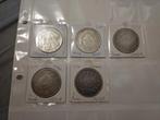 5 zeldzamere franse munten van 5 francs, Postzegels en Munten, Ophalen of Verzenden, Munten