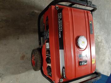 Groupe electrogene, Bricolage & Construction, Générateurs, Enlèvement, Utilisé, Moins de 5 kVA, Essence