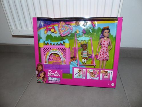 Barbie skipper babysitter set, Kinderen en Baby's, Speelgoed | Poppen, Nieuw, Barbie, Ophalen of Verzenden