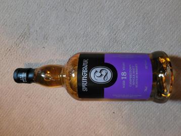 Whisky , Springbank 18 2024  beschikbaar voor biedingen