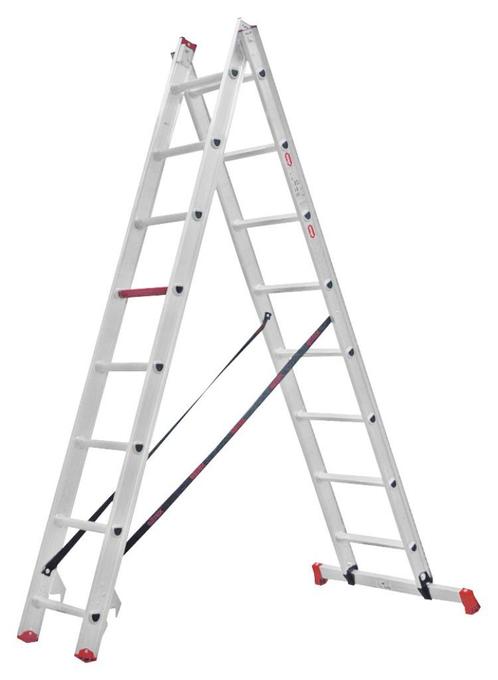 ladder 2x10 treden, Bricolage & Construction, Échelles & Escaliers, Utilisé, Échelle, Enlèvement