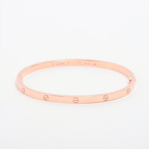 Cartier Love SM armband, Handtassen en Accessoires, Armbanden, Gebruikt, Goud, Goud, Ophalen of Verzenden