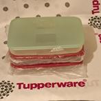 Tupperware 3 boîtes de conservation/congélateur 650 ml, Envoi, Neuf