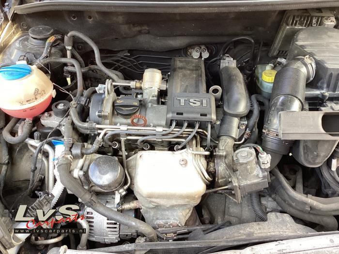Motor van een Skoda Roomster, Auto-onderdelen, Motor en Toebehoren, Skoda, Gebruikt, 3 maanden garantie, Ophalen of Verzenden