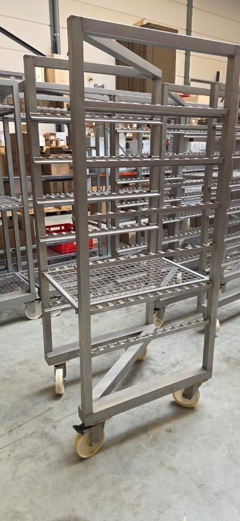 rookwagens- droogwagens – Z-model, Articles professionnels, Horeca | Équipement de cuisine, Transport et Stockage, Utilisé, Enlèvement