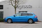 Peugeot 308 Allure 1.2B MT6 *ZETELVERW MET MASSAGE*NAVI*CAM*, 5 places, Break, Tissu, Bleu