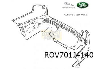 Land Rover Range Rover Sport (6/13-10/17) achterbumper(Te Sp