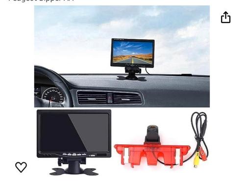 Achteruitrijcameraset met 7 inch HD-lcd-display., Auto diversen, Achteruitrijcamera's, Nieuw, Ophalen