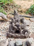Waterornament burcht en pagode, Tuin en Terras, Ophalen, Gebruikt, Beton