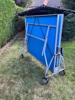 tafeltennistafel voor buiten, Sport en Fitness, Tafeltennis, Ophalen, Gebruikt, Tafel Outdoor, Inklapbaar