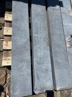 Blauwe hardsteen - palisade, Tuin en Terras, Ophalen, Zo goed als nieuw, Natuursteen