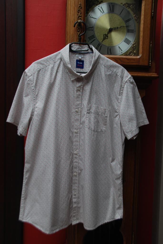 Chemise"Jules" fitted blanche M.courtes XL comme NEUVE!, Vêtements | Hommes, Chemises, Comme neuf, Tour de cou 43/44 (XL), Blanc